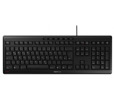 Clavier Cherry Stream Black Azerty BE Layout - Cherry