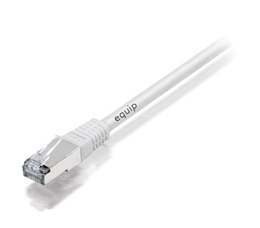 Câble Réseau Cat6 10.0M - Platinum - Patchcable equip RJ45 S/FTP Cat6A 10,00m LSOH White - Equip