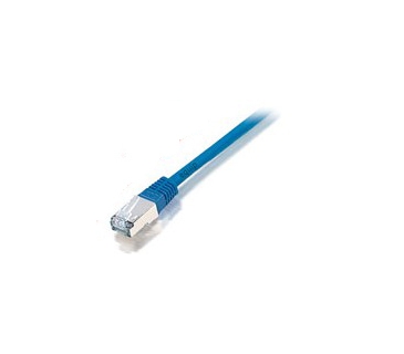 Câble Réseau Cat5 Patchkabel equip RJ45 SF/UTP Cat5e 10,00m Blue (SFTP) - Equip