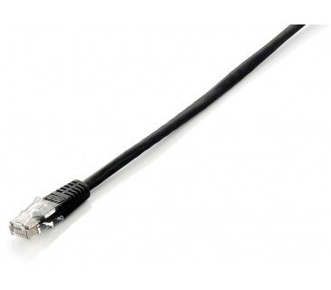 Câble Réseau Cat5 ECO Patchcable Equip Cat.6 U/UTP 2,00m Black bulk - Equip