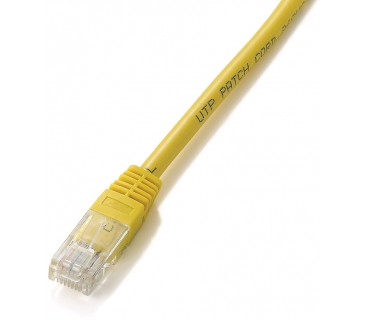 Câble Réseau Cat5 ECO Patchcable C5e U/UTP 10.00m gelb bulk - Equip