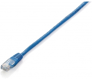 Câble Réseau Cat6 ECO Patchcable Cat6 U/UTP 20.00m Blue bulk - Equip