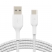 USB-A to USB-C Cable Braided 3M White - Belkin