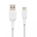 USB-A to USB-C Cable Braided 3M White - Belkin