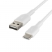 USB-A to USB-C Cable 3M White - Belkin