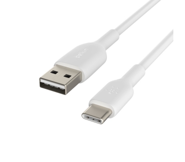 Câble USB USB-A to USB-C Cable 0.15M White - Belkin