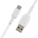 USB-A to USB-C Cable 0.15M White - Belkin