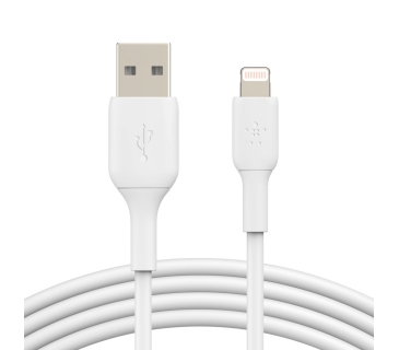Câble USB Lightning to USB-A Cable 1M White - Belkin