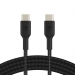 USB-C to USB-C Cable Braided 1M Black - Belkin