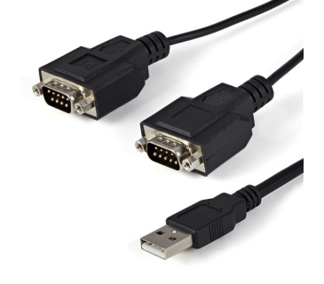 Câble USB 2 Port FTDI USB to Serial RS232 Adapter Cable with COM Retention - Startech