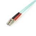 3m Aqua OM4 Duplex Multimode Fiber Optic Cable - 100 Gb - 50/125 - LSZH - LC/LC - Startech