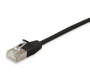 Câble Réseau Cat6 Patchcable Slim RJ45 S/FTP Cat6A/10GS 7.50m schw. - Equip