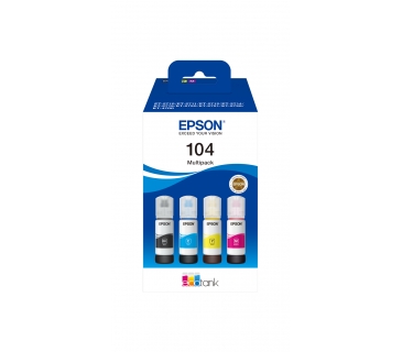 Cartouche d encre Epson Ink/104 EcoTank 4-colour Multipack - Epson