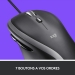 Logitech Advanced Corded Mouse M500s - Black - EMEA - Logitech