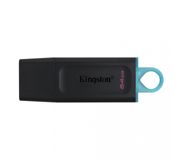 Mémoire USB Kingston 64GB USB3.2 Gen 1 DataTraveler Exodia (Black + Teal) - Kingston