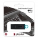 Kingston 64GB USB3.2 Gen 1 DataTraveler Exodia (Black + Teal) - Kingston