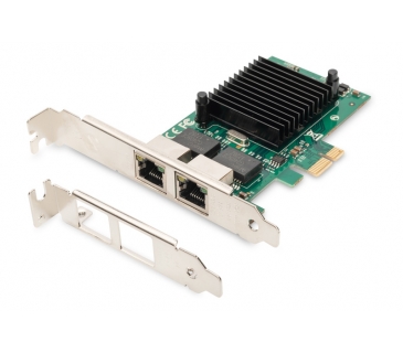 Controlleur ASSMANN Gigabit PCI Exp. Card Intel 2-port 32-bi