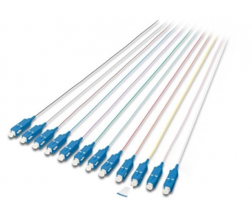 Cable Réseaux Optique COLORED PIGTAILS 2MSC OS2 09/125 SIMPLEX