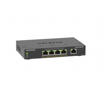 Hub Switch Netgear Netgear 5Port Switch 10/100/1000 GS305EPP - Netgear
