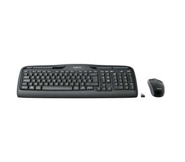 Clavier Logitech Desktop MK330 Wireless [DE] black - Logitech