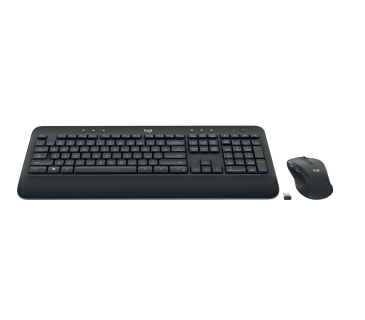 Clavier Logitech Wireless Keyboard+Mouse MK545 black retail - Logitech