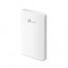 TP-Link AC1200 Wireless MU-MIMO Gigabit Wall-Plate Access Point 867Mbps (5GHz) + 300Mbps (2.4GHz) 4 Gigabit Ports 2 Internal Antennas (4dBi) 802.3at/af PoE - TP-Link