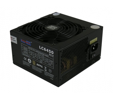 Alimentation LC-Power 450 Watt - Silent Cooling 140mm - Ver.2.3 - LC6450 - LC Power