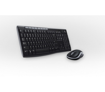 Clavier Logitech Desktop MK270 Wireless [US] black - Logitech