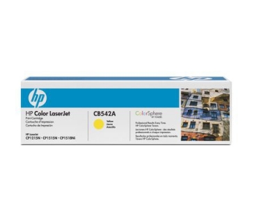 Toner HP CB542A 125A Yellow Toner Cartridge for CP1215/1515 - HP