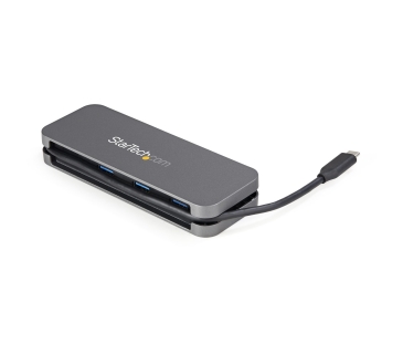 HUB Adapter USB / A / C Multi 4 Port USB C Hub 5Gbps 3A/1C- 11in Cable - Startech