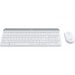 Clavier Logitech Slim Wireless Keyboard and Mouse Combo MK470 - OFFWHITE - FRA - Logitech