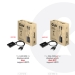 Club3D Adapter DisplayPort DVI-D HDCP OFF aktiv St/Bu retail