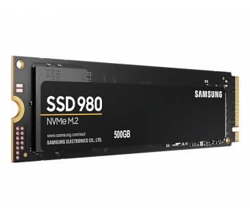 SSD Type M.2 M.2 - 500Gb - Basic Serie 980 - 3100/2600Mo/s - MZ-V8V500BW M.2 NVME PCIe 3.0 - Samsung