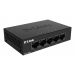 D-Link 5-Port Gigabit Ethernet Metal Housing Unmanaged Ligh t Switch without IGMP# - D-Link