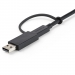 1m Hybrid USB-C Cable w/ USB-A Adapter - Startech