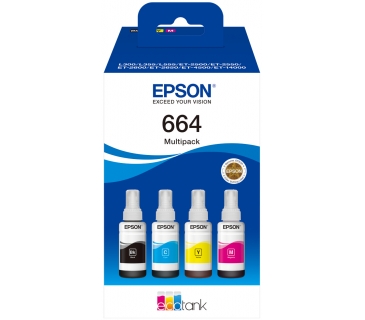 Cartouche d encre Epson Ink/664 EcoTank 4-colour Multipack - Epson