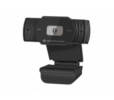Webcam Conceptronic Webcam AMDIS 1080P Full HD Webcam+Microphone - Conceptronic