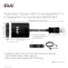 Club3D DP 1.4 TO 2 DISPLAYPORT 1.4 SUPPORTS UPTO 2 4K60HZ - USB POWERED
