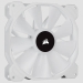 Corsair SP Series White SP140 RGB ELITE 140mmRGB LED Fan with AirGuide Dual Pack with Lighting Node CORE - Corsair