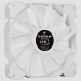 Corsair SP Series White SP140 RGB ELITE 140mmRGB LED Fan with AirGuide Dual Pack with Lighting Node CORE - Corsair