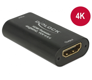 Adaptateur Ecran Delock HDMI Repeaterbis 30m 4K 60Hz UHD - Delock