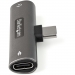 USB C Audio Charge Adapter 3.5mm Jack/PD - Startech
