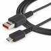 USB-A to Micro USB Secure Charging Cable - Startech
