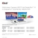 Club3D DP 1.4 TO 1 DISPLAYPORT and 1 HDMI SUPPORTS UP TO 2*4K60HZ - USB POWERED