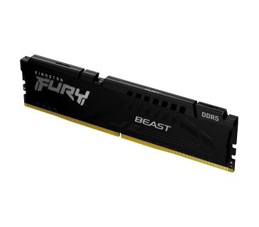 Mémoire Kingston DDR5 - 5200Mhz - 16GB Fury Beast CL40 ( 1x16GB ) Black - Kingston