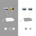 Accessoires I-tec Kabel i-tec I-TEC USB-C 4K DUAL DP - I-tec