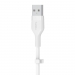 BELKIN Boost Charge USB-A to LTG Silicon 2M White - Belkin