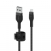 BELKIN Boost Charge USB-A to LTG Braided Silicon 3M Black - Belkin