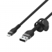 BELKIN Boost Charge USB-A to LTG Braided Silicon 3M Black - Belkin