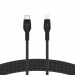 BELKIN Boost Charge USB-C to LTG Braided Silicon 3M Black - Belkin